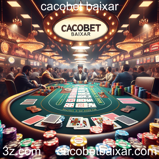 Descubra o Mundo do Poker no Cacobet Baixar
